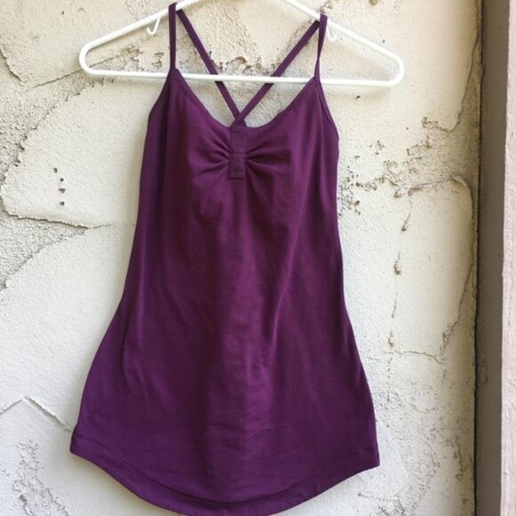Lululemon Atma Tank Plum Size 6 - Picture 2 of 7